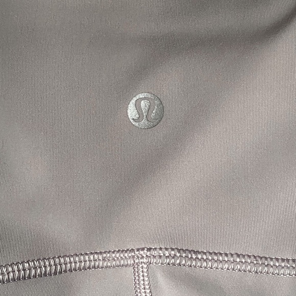 Lululemon High Waisted Light Purple Train Times Leggings 24” ( size 0 ) - Picture 11 of 12